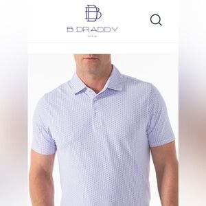 B Draddy - NWOT - Draddy Sport Trevor Polo - Large